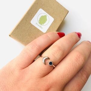 Sun and moon ring